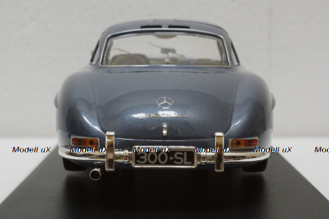 Mercedes 300 SL (W198), 1955, Light Blue, 110037220, Minichamps 1:18