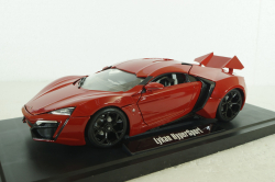 Lykan Hypersport red, Fast Furious, Jada 1:18