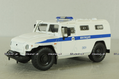 Газ-233036 "Тигр" Милиция 2005, Автомобиль на службе №29, 1:43