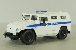 Газ-233036 "Тигр" Милиция 2005, Автомобиль на службе №29, 1:43