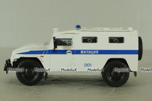 Газ-233036 "Тигр" Милиция 2005, Автомобиль на службе №29, 1:43