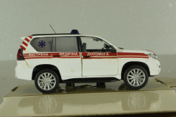 Toyota Prado 150 Медична допомога, білий, SAL003, Salah43 1:42