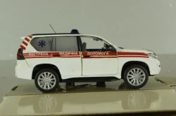 Toyota Prado 150 Медична допомога, білий, SAL003, Salah43 1:42