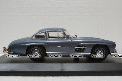 Mercedes 300 SL (W198), 1955, Light Blue, 110037220, Minichamps 1:18