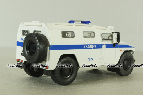 Газ-233036 "Тигр" Милиция 2005, Автомобиль на службе №29, 1:43