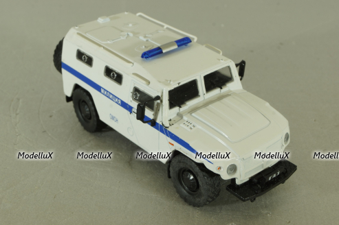 Газ-233036 "Тигр" Милиция 2005, Автомобиль на службе №29, 1:43