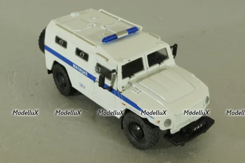 Газ-233036 "Тигр" Милиция 2005, Автомобиль на службе №29, 1:43