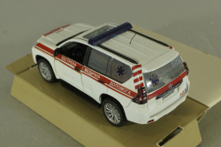 Toyota Prado 150 Медична допомога, білий, SAL003, Salah43 1:42