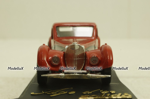 Bugatti Atalante, red, 4088, Solido 1:43