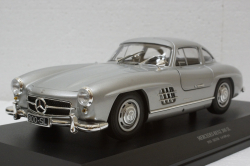Mercedes 300SL W198, 1955, Silver, 110037210, Minichamps 1:18