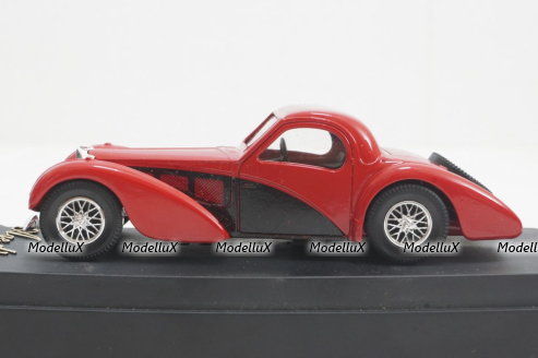 Bugatti Atalante, red, 4088, Solido 1:43