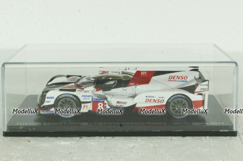 Toyota TS050 Hybrid #8 8th 24h LeMans 2017 Buemi, Davidson, Nakajima, Spark 1:43