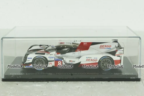 Toyota TS050 Hybrid #8 8th 24h LeMans 2017 Buemi, Davidson, Nakajima, Spark 1:43