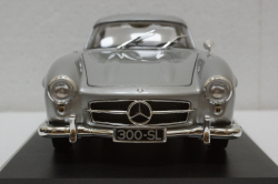 Mercedes 300SL W198, 1955, Silver, 110037210, Minichamps 1:18