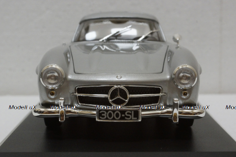 Mercedes 300SL W198, 1955, Silver, 110037210, Minichamps 1:18