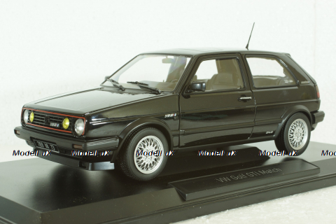 Volkswagen Golf II Gti Match, black metallic 1989, 188559, Norev 1:18