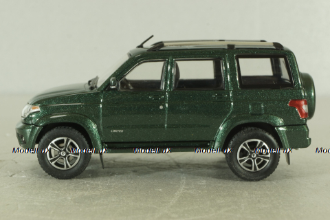 Уаз Patriot (УАЗ-3163) зеленый , Автолегенды СССР №283, DeAgostini 1:43