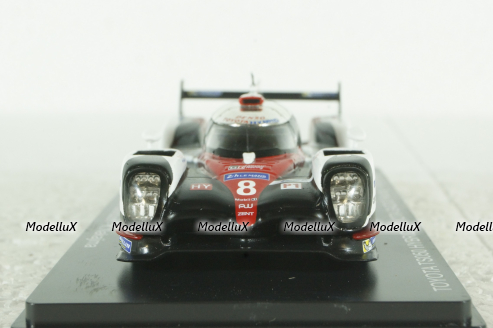 Toyota TS050 Hybrid #8 8th 24h LeMans 2017 Buemi, Davidson, Nakajima, Spark 1:43