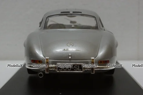 Mercedes 300SL W198, 1955, Silver, 110037210, Minichamps 1:18