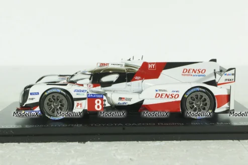 Toyota TS050 Hybrid #8 8th 24h LeMans 2017 Buemi, Davidson, Nakajima, Spark 1:43