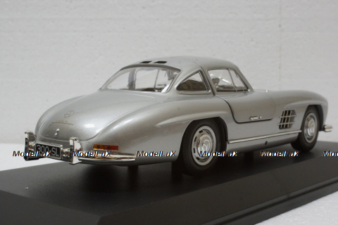 Mercedes 300SL W198, 1955, Silver, 110037210, Minichamps 1:18