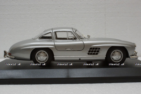 Mercedes 300SL W198, 1955, Silver, 110037210, Minichamps 1:18