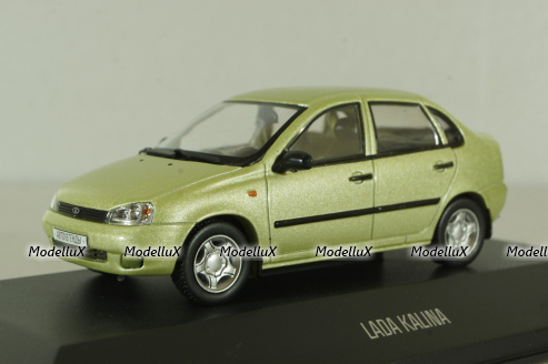 Ваз-1118 Калина 2004, Lada Kalina, Автолегенды, новая эпоха №25, Deagostini 1:43