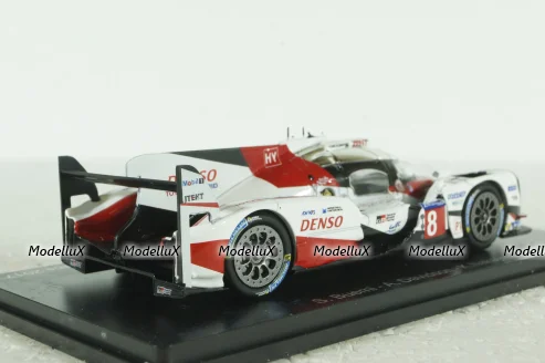Toyota TS050 Hybrid #8 8th 24h LeMans 2017 Buemi, Davidson, Nakajima, Spark 1:43