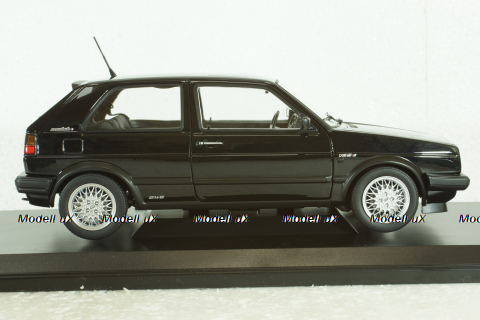 Volkswagen Golf II Gti Match, black metallic 1989, 188559, Norev 1:18