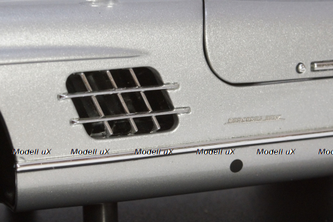 Mercedes 300SL W198, 1955, Silver, 110037210, Minichamps 1:18