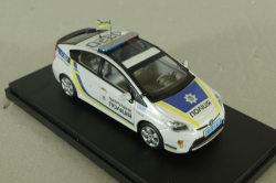 Toyota Prius Поліція, білий, SAL005, Salah43 1:43