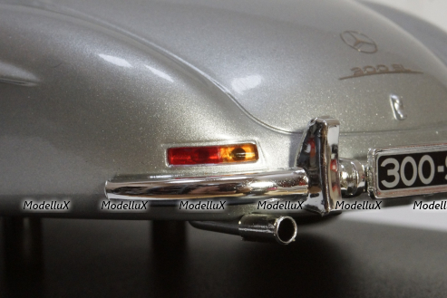 Mercedes 300SL W198, 1955, Silver, 110037210, Minichamps 1:18