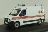 Nissan NV400 Van, Медична допомога, білий, SAL006, Salah43 1:43 