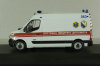 Nissan NV400 Van, Медична допомога, білий, SAL006, Salah43 1:43 