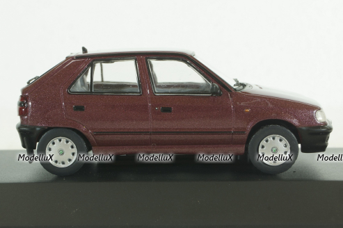 Skoda Felicia dark red, KALEIDOSKOP SKODA (DeAgostini) 1:43