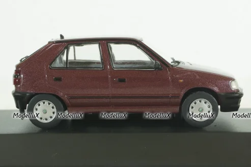 Skoda Felicia dark red, KALEIDOSKOP SKODA (DeAgostini) 1:43