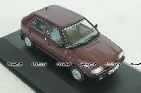 Skoda Felicia dark red, KALEIDOSKOP SKODA (DeAgostini) 1:43