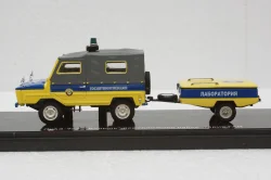 Луаз-969М Милиция с прицепом Скиф-2М, TruckTyr 1:43