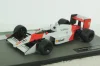 McLaren MP4/4 Ayrton Senna, British GP 1988, white/red, Altaya 1:43