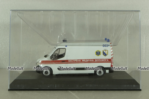 Nissan NV400 Van, Медична допомога, білий, SAL006, Salah43 1:43 