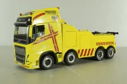 Volvo FH750, эвакуатор, желтый, SAL002, Salah43 1:43