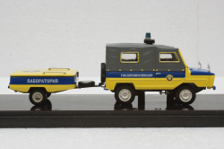 Луаз-969М Милиция с прицепом Скиф-2М, TruckTyr 1:43