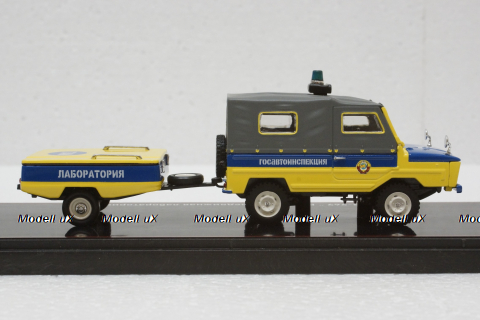 Луаз-969М Милиция с прицепом Скиф-2М, TruckTyr 1:43