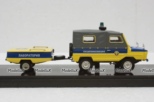 Луаз-969М Милиция с прицепом Скиф-2М, TruckTyr 1:43