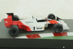 McLaren MP4/4 Ayrton Senna, British GP 1988, white/red, Altaya 1:43