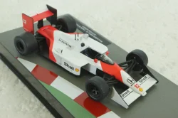 McLaren MP4/4 Ayrton Senna, British GP 1988, white/red, Altaya 1:43