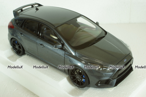 Ford Focus RS, 2016, grey, 72954, AutoArt 1:18