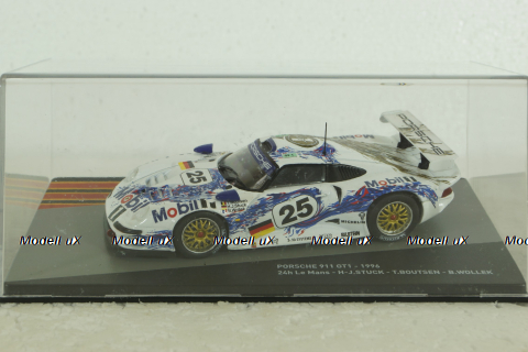 Porsche 911 GT1 1996, 24h Le Mans, Porsche Racing Collection #12, PRC012, Altaya 1:43