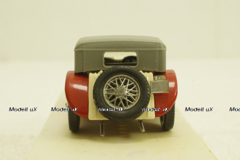 Jaguar SS100, beige/red, 4002, Solido 1:43