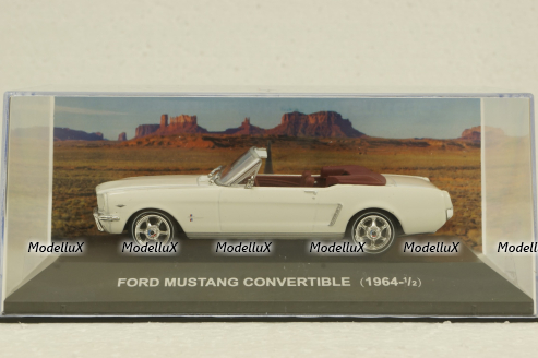 Ford Mustang Convertible 1964-1/2,  Ford Mustang Collection №4 1:43